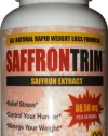 Saffron Trim - Advanced Appetite Control | 100% Pure Saffron Extract | 88.5mg - 90 Capsules | Highest Quality Organic Saffron Extract