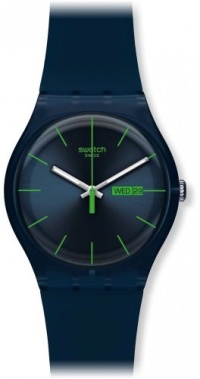 Swatch Men's SUON700 Quartz Navy Blue Dial Plastic Date Luminous Watch Swatch Men's SUON700 Quartz Navy Blue Dial Plastic Date Luminous Watch