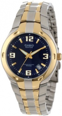 Casio Men's EF106SG-2AV Edifice 10-Year Battery Analog Bracelet Watch