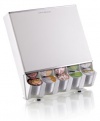 Mind Reader Free Fall Coffee Pod Storage Stand (30 K Cups) - White