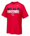 Cincinnati Reds Red Nike Just Do It Brother T-Shirt