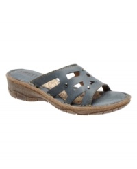 Calm and casual, the Born Peace Sandals feature a unique cutout vamp, shining stud accents and a comfortable sole. Calm and casual, the Born Peace Sandals feature a unique cutout vamp, shining stud accents and a comfortable sole.