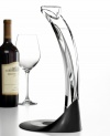 This clever Vinturi wine aerator tower means you can always keep one hand on your glass and adds a bit of dramatic flair to every pour. Simply nestle the aerator in the top of the tower and place a glass below.