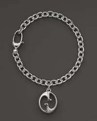 Sterling silver bracelet with signature pendant from the 1973 Collection by Gucci. Exclusive to Bloomingdale's.