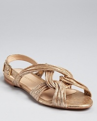 Loeffler Randall's prized Filippa sandal feels fresh season after season. Reimagined in shimmering gold, this is one silhouette we'll never get enough of. Loeffler Randall's prized Filippa sandal feels fresh season after season. Reimagined in shimmering gold, this is one silhouette we'll never get enough of.