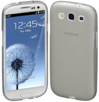 Cimo Gloss Back Flexible TPU Cover Case for Samsung Galaxy S III S3 (AT&T, T-Mobile, Sprint, Verizon, US Cellular, International) - Smoke Grey (Revision 2) Cimo Gloss Back Flexible TPU Cover Case for Samsung Galaxy S III S3 (AT&T, T-Mobile, Sprint, Verizon, US Cellular, International) - Smoke Grey (Revision 2)