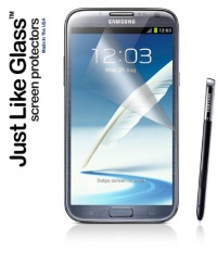 Just Like Glass Screen Protector - Samsung Galaxy Note II Screen Protector Just Like Glass Screen Protector - Samsung Galaxy Note II Screen Protector