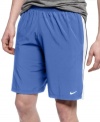 Don't be afraid to work up a sweat. With Dri-Fit technology, these Nike shorts will keep you comfortable in any condition.