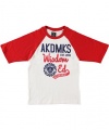 Akademiks Wisdom Ed T-Shirt (Sizes 8 - 20) - white, 14 - 16