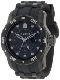 Invicta Men's 6996 Pro Diver Collection GMT Black Dial Black Polyurethane Watch Invicta Men's 6996 Pro Diver Collection GMT Black Dial Black Polyurethane Watch