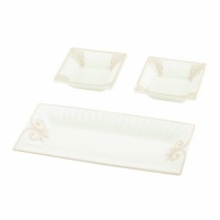 Lenox Butler's Pantry Appetizer Set-Tray with 2 Bowls