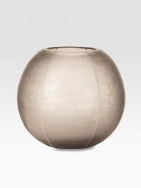 A modern urban treasure, mouthblown in artisanal glass with hand-etched detail and a gently textured surface. Glass8 highHand washImported A modern urban treasure, mouthblown in artisanal glass with hand-etched detail and a gently textured surface. Glass8 highHand washImported