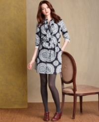 Figure-flattering and easy-to-wear, Tommy Hilfiger's crisp cotton shirtdress is a wardrobe essential. All you need are tights and wedges to complete the look! Figure-flattering and easy-to-wear, Tommy Hilfiger's crisp cotton shirtdress is a wardrobe essential. All you need are tights and wedges to complete the look!