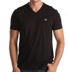 Lacoste Black V-neck T-shirt