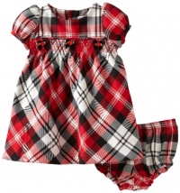 Hartstrings Baby-Girls Newborn Smocked Plaid Dress And Diaper Cover Set, Black/Red, 3-6 Months Hartstrings Baby-Girls Newborn Smocked Plaid Dress And Diaper Cover Set, Black/Red, 3-6 Months