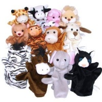 1 Dozen Velour Animal Hand Puppets 1 Dozen Velour Animal Hand Puppets