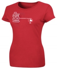 Get geared up for game-day in this St. Louis Cardinals MLB graphic t-shirt from Majestic. Get geared up for game-day in this St. Louis Cardinals MLB graphic t-shirt from Majestic.