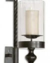 Uttermost Garvin Twist Sconce with Candle