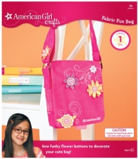 American Girl Crafts Fun Fabric Bag Warm Colors American Girl Crafts Fun Fabric Bag Warm Colors