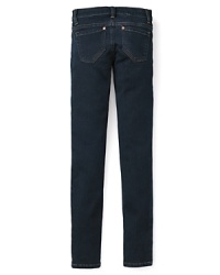 From Aqua, these essential skinny jeans with stylish contrast stitching. With a touch of stretch to keep up with her moves. From Aqua, these essential skinny jeans with stylish contrast stitching. With a touch of stretch to keep up with her moves.