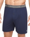 With a supremely comfortable fit, these Polo Ralph Lauren sleep shorts will help you achieve a restful sleep.