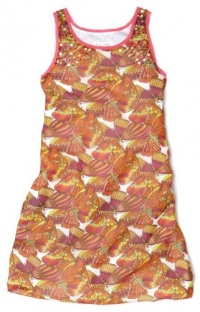 Blush By Us Angels Girls 7-16 Butterfly Print Sheath Dress, Butterfly, 12 Blush By Us Angels Girls 7-16 Butterfly Print Sheath Dress, Butterfly, 12