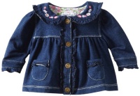 Hartstrings Baby-Girls Newborn Knit French Terry Jacket, Denim, 3-6 Months Hartstrings Baby-Girls Newborn Knit French Terry Jacket, Denim, 3-6 Months