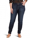 Lucky Brand Women's Plus-Size Rise Ginger Skinny Jean, Medium Sandall, 14W