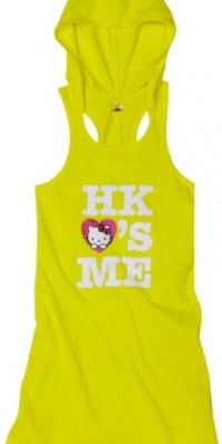 Hello Kitty Girls 2-6x Hoodie Dress, Yellow, 5/6 Hello Kitty Girls 2-6x Hoodie Dress, Yellow, 5/6