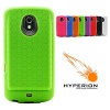 Hyperion Samsung Galaxy Nexus Extended Battery HoneyComb TPU Case Green (Hyperion Retail Packaging) Compatible with ALL Hyperion, Qcell, and Anker Galaxy Nexus Extended Battery Models