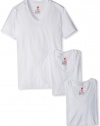 Hanes Men's Classics Lightweight 3 Pack Slim Fit V-Neck T-Shirt