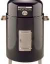 Brinkmann 810-5301-6 Charcoal Grill and Smoker, Black