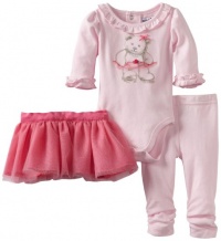 Hartstrings Baby-girls Newborn Body Suit Tutu and Legging 3 Piece Set, Pink Lilac, 0-3 Months Hartstrings Baby-girls Newborn Body Suit Tutu and Legging 3 Piece Set, Pink Lilac, 0-3 Months