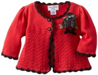 Hartstrings Baby-Girls Newborn Crochet Fly Away Cardigan Sweater, Red, 0-3 Months Hartstrings Baby-Girls Newborn Crochet Fly Away Cardigan Sweater, Red, 0-3 Months