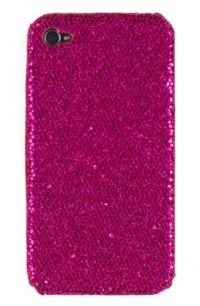 Hot Pink Sparkles Case for Apple iPhone 4, 4S (AT&T, Verizon, Sprint) Hot Pink Sparkles Case for Apple iPhone 4, 4S (AT&T, Verizon, Sprint)