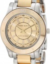 Anne Klein Women's 10/9981CHTT Gold-Tone Two-Tone Aluminum Bracelet Watch