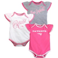 Infant New England Patriots 3 Piece Creeper Set (12m-24m) Infant 12 Months Infant New England Patriots 3 Piece Creeper Set (12m-24m) Infant 12 Months