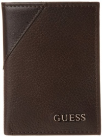 Guess Men's Monterrey Trifold Wallet, Brown, One Size