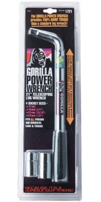 Gorilla Automotive 1721 Telescoping Power Wrench - Standard Socket Gorilla Automotive 1721 Telescoping Power Wrench - Standard Socket