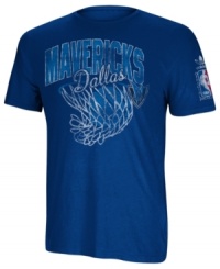 Take it to the hoop! Be a part of pumping up your favorite NBA team by showing support with this Dallas Mavericks graphic t-shirt from adidas. Take it to the hoop! Be a part of pumping up your favorite NBA team by showing support with this Dallas Mavericks graphic t-shirt from adidas.