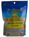Sunridge Farms Organic Raw Sunflower Seeds, 8-Ounce Bags (Pack of 12)