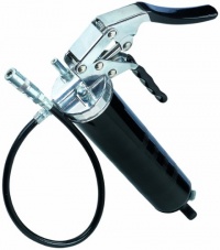 Lumax LX-1152 Black Heavy Duty Deluxe Pistol Grease Gun with 18 Flex Hose Lumax LX-1152 Black Heavy Duty Deluxe Pistol Grease Gun with 18 Flex Hose