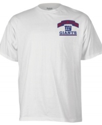 All super bowl signs point to yes for your New York Football Giants with this t-shirt from Reebok. (Clearance) All super bowl signs point to yes for your New York Football Giants with this t-shirt from Reebok. (Clearance)