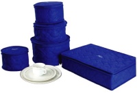 Hagerty 19771 China Storage Set of 5, Blue Hagerty 19771 China Storage Set of 5, Blue
