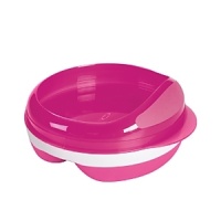 When you're serving up solids for that growing bean sprout, this divided feeding dish comes in handy. Split into 2 sections with 2.5 oz. capacity, you can offer sweet and savory combinations to develop that budding palate. When you're serving up solids for that growing bean sprout, this divided feeding dish comes in handy. Split into 2 sections with 2.5 oz. capacity, you can offer sweet and savory combinations to develop that budding palate.