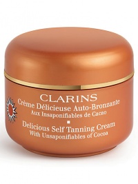 Lets you feel and look your very best in any weather. Treat yourself to the mouth-watering mix of a perfectly even tan and delightfully silky, scented skin. Contains pure Cocoa extracts. Lets you feel and look your very best in any weather. Treat yourself to the mouth-watering mix of a perfectly even tan and delightfully silky, scented skin. Contains pure Cocoa extracts.