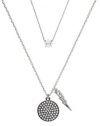 Juicy Couture Double Strand Lighting Bolt Necklace