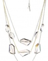 Kenneth Cole New York Taupe Illusion Necklace