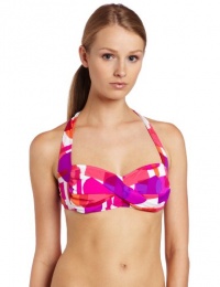 La Blanca Women's Mix It Up Sweetheart Halter Cup Bra La Blanca Women's Mix It Up Sweetheart Halter Cup Bra