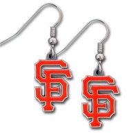 MLB San Francisco Giants Dangle Earrings MLB San Francisco Giants Dangle Earrings
